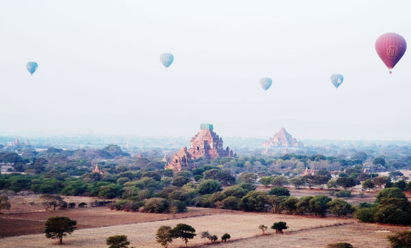Bagan Temple by Anne Sophie Granjon