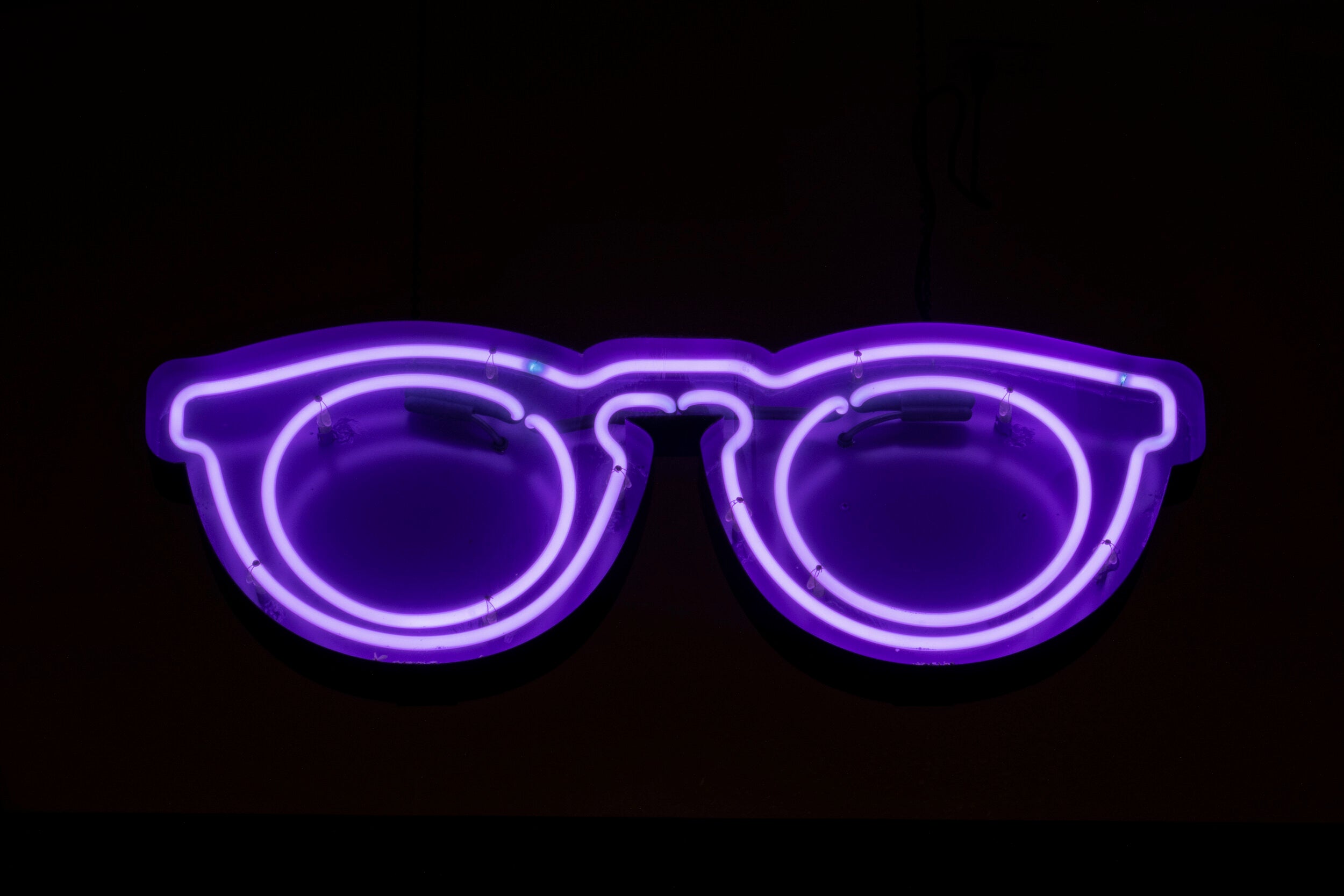 Glasses Purple by Oleg Char