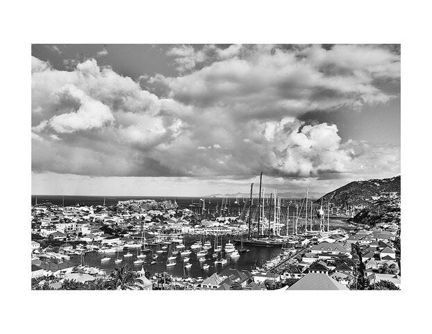 Gustavia Harbor by Antoine Verglas