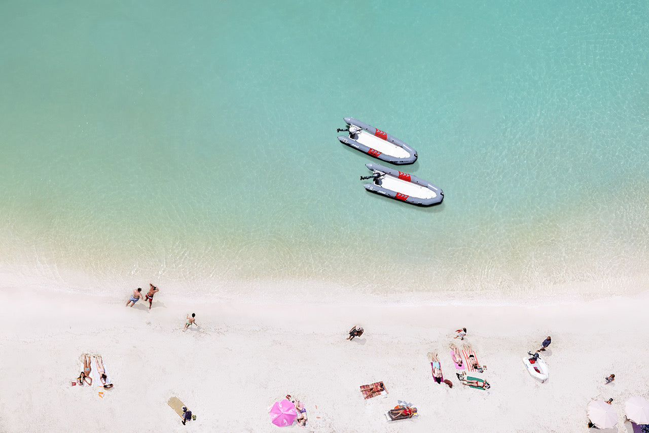 Two Boats, Ibiza by Stephane Dessaint