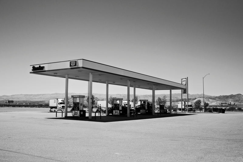 Further West, Gas Station by Juliette Charvet