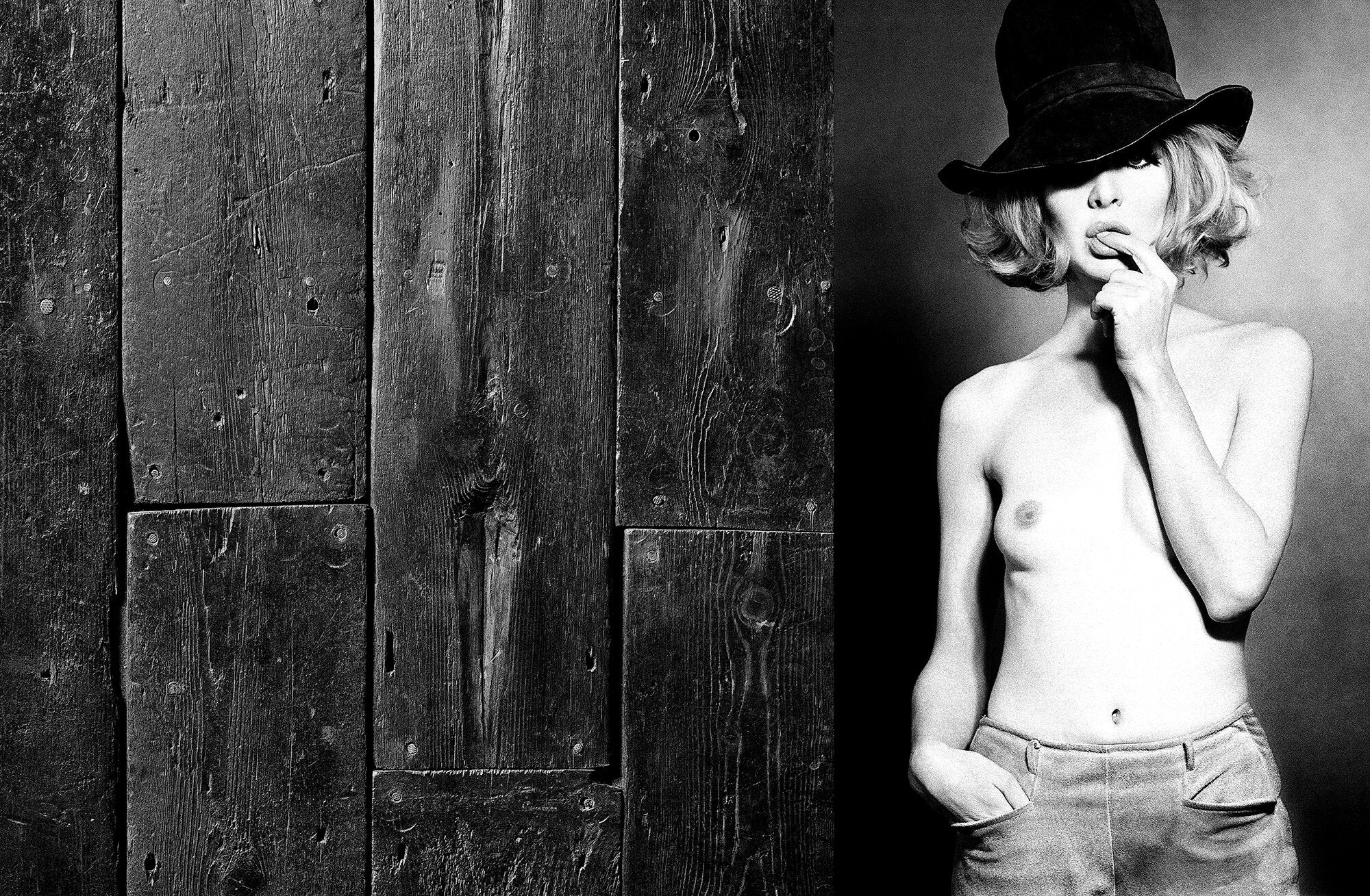 Cowboy Kate in Jail by Sam Haskins