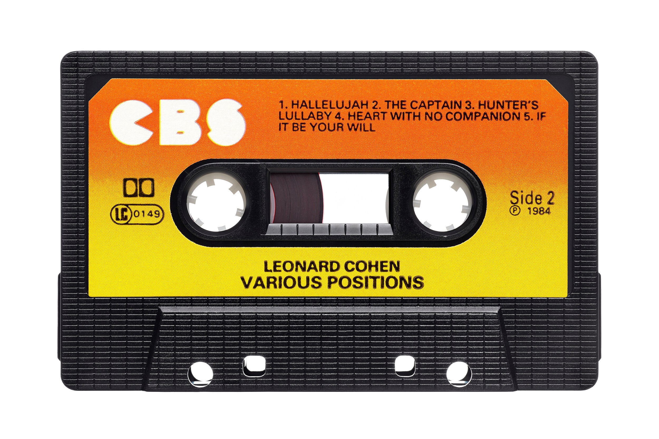 Leonard Cohen - Various Positions Yellow by Julien Roubinet