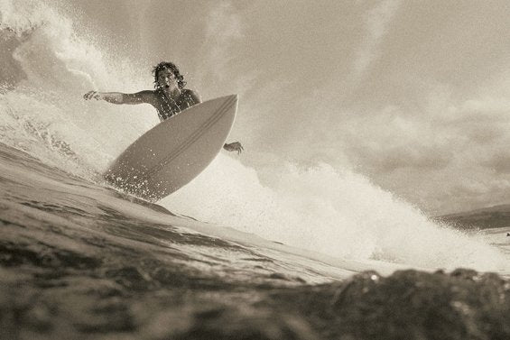 Mark Richards at Haleiwa, Hawaii – 1976 by John Witzig