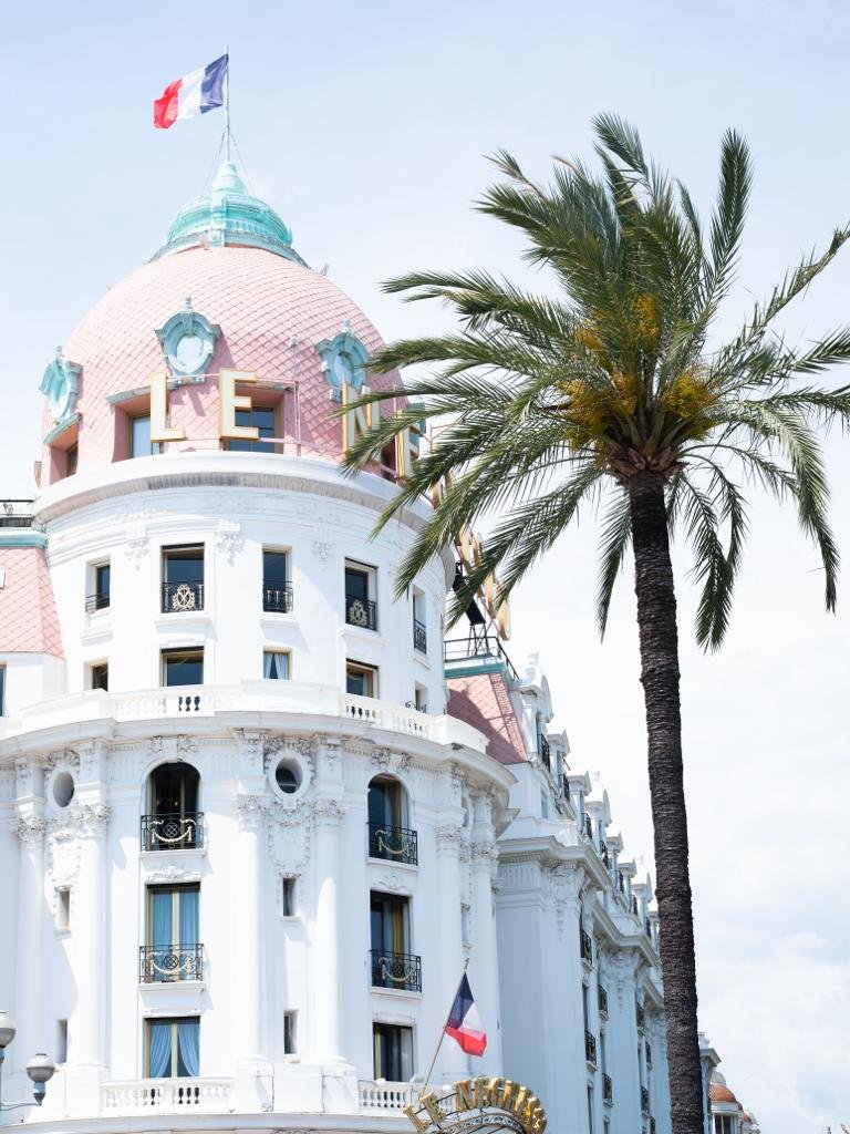 French Riviera - Le Negresco Vertical by Juliette Charvet