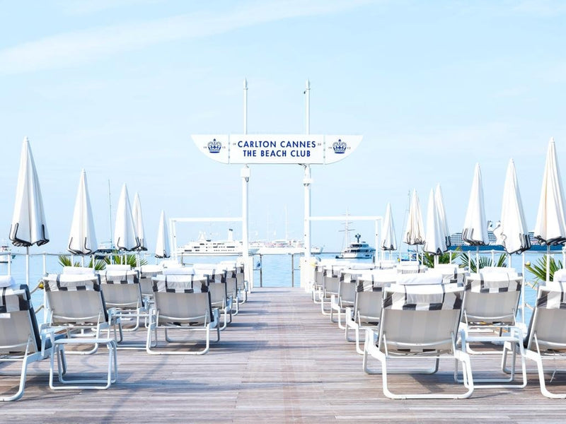 French Riviera - Cannes Carlton Beach ClubA by Juliette Charvet