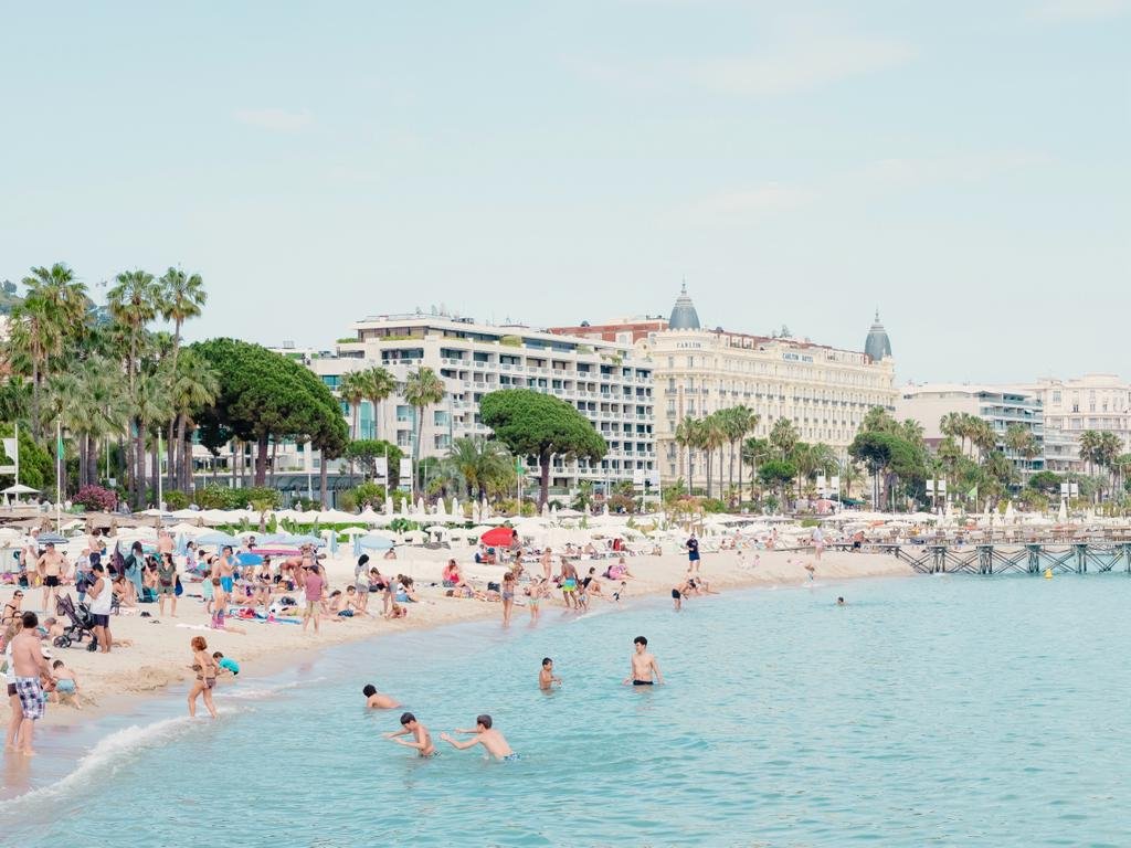 French Riviera - Croisette Beach Cannes by Juliette Charvet