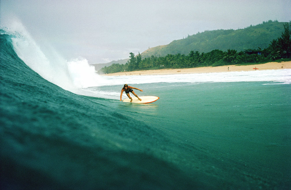 Backdoor Pipeline, Oahu, Hi , Bill Lacy 1974 by Jeff Divine