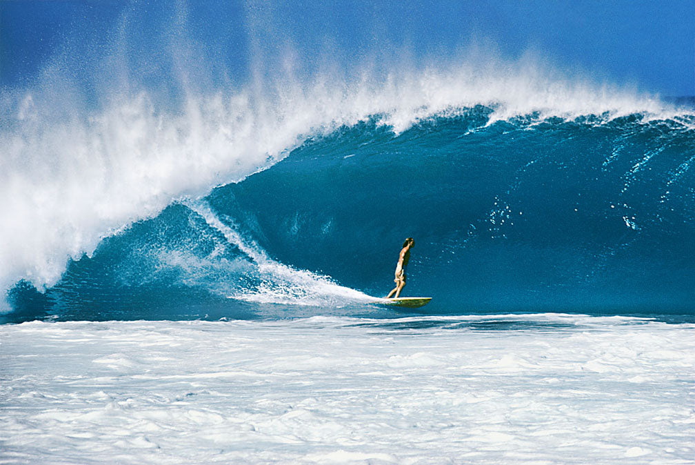 Soul Turn, Rory Russell , Pipeline, Oahu, Hi 1973 by Jeff Divine