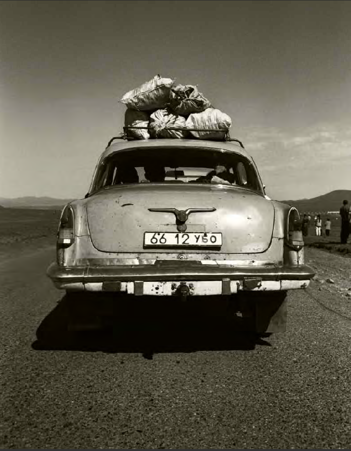 Car in Mongolia by Anne Menke