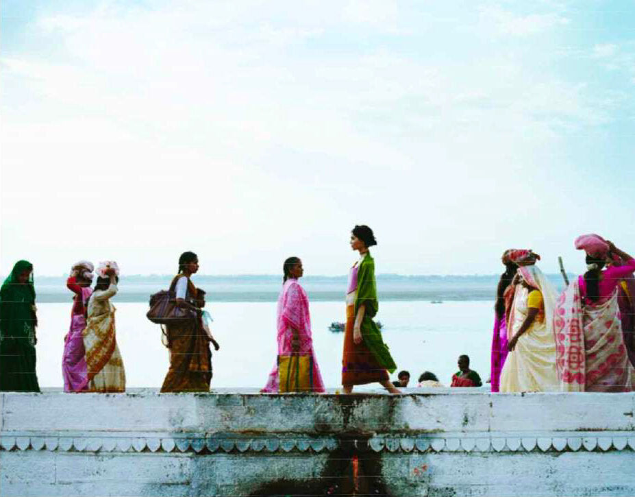Sunrise in Varanasi by Anne Menke