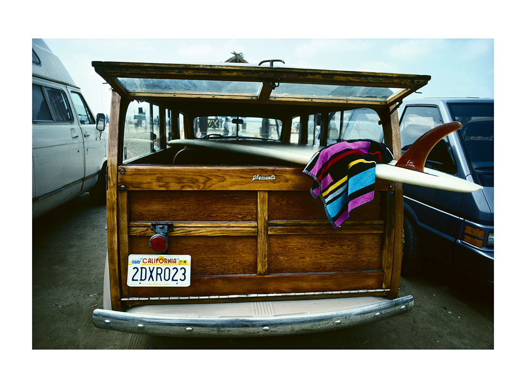 San Onofre Parking Lot, Calif 1988 by Jeff Divine