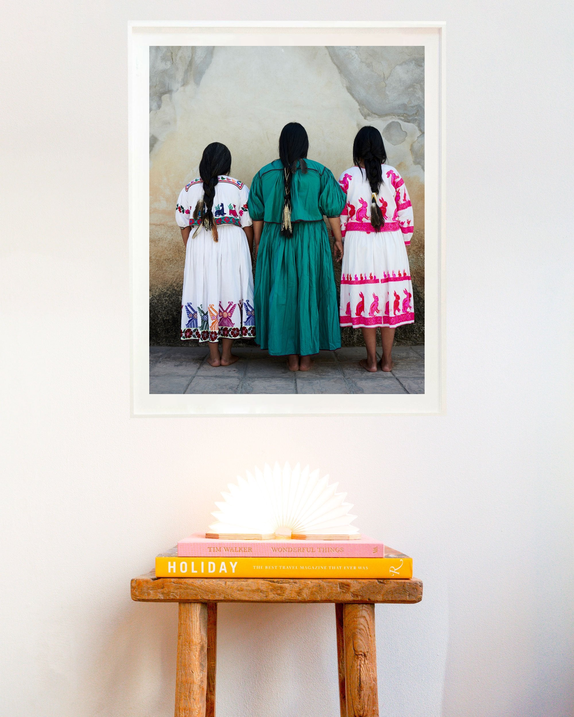 Three Huichol Women by Anne Menke