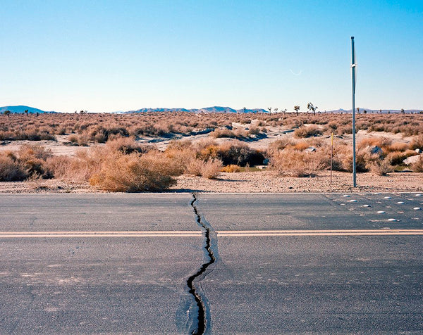 Crack in El Mirage, California by Rob Hann