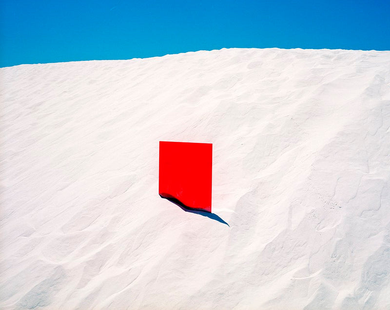Red Door in White Sands, New Mexico by Rob Hann