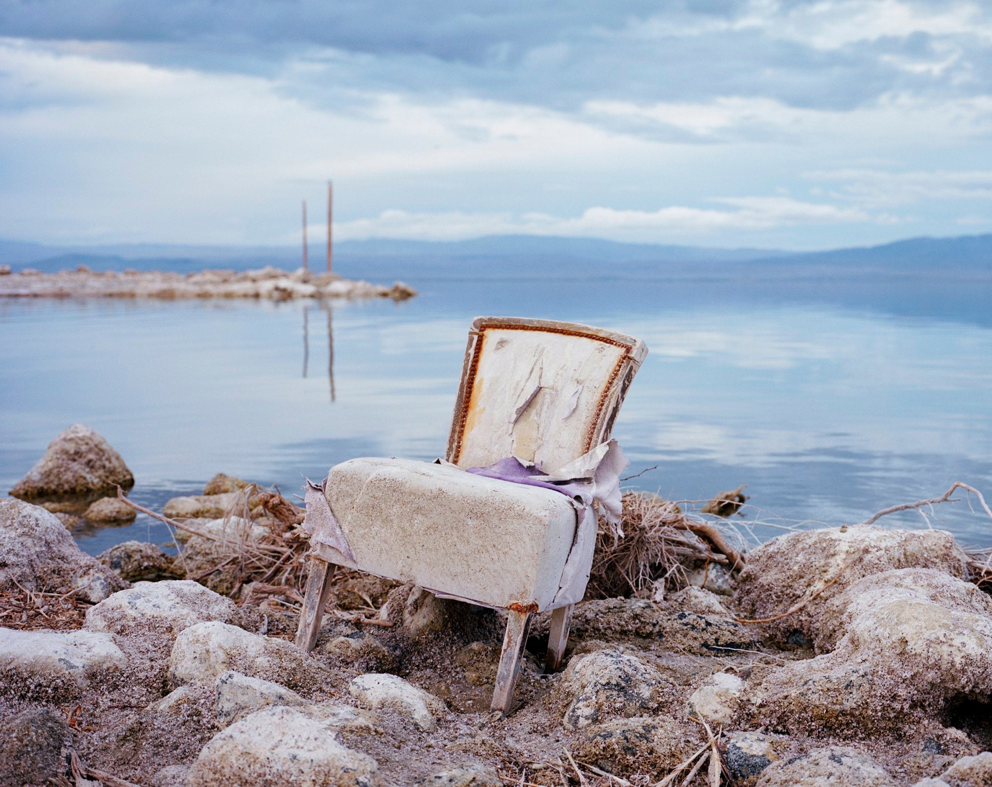 Salton Sea Beach California Chair by Rob Hann