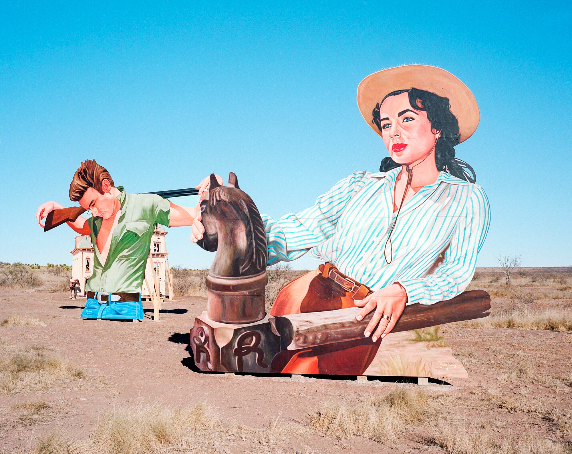 Highway Texas 90 by Rob Hann