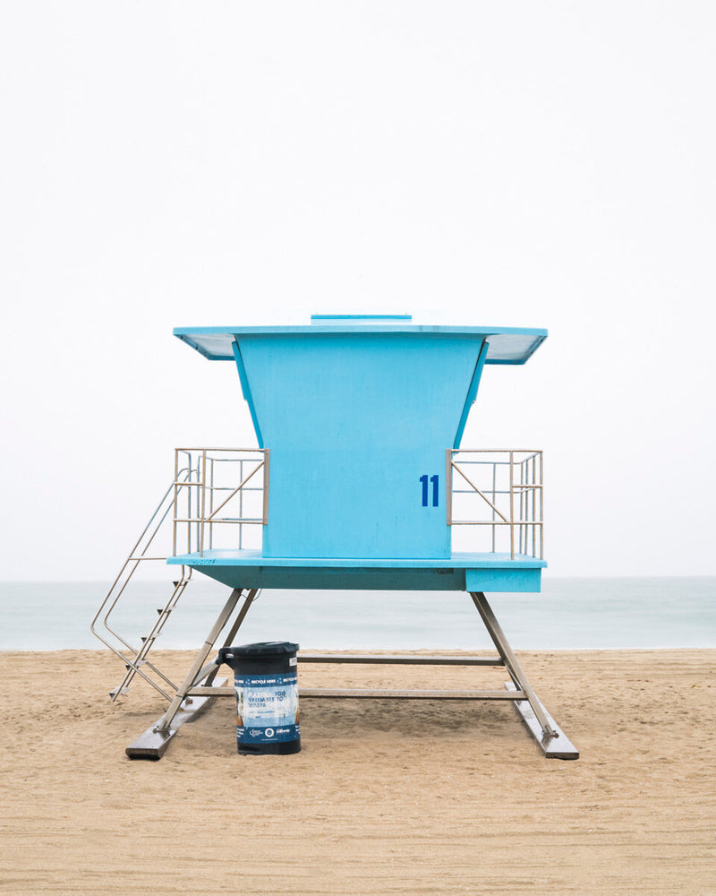 Lifeguard Tower No. 11 by Tommy Kwak