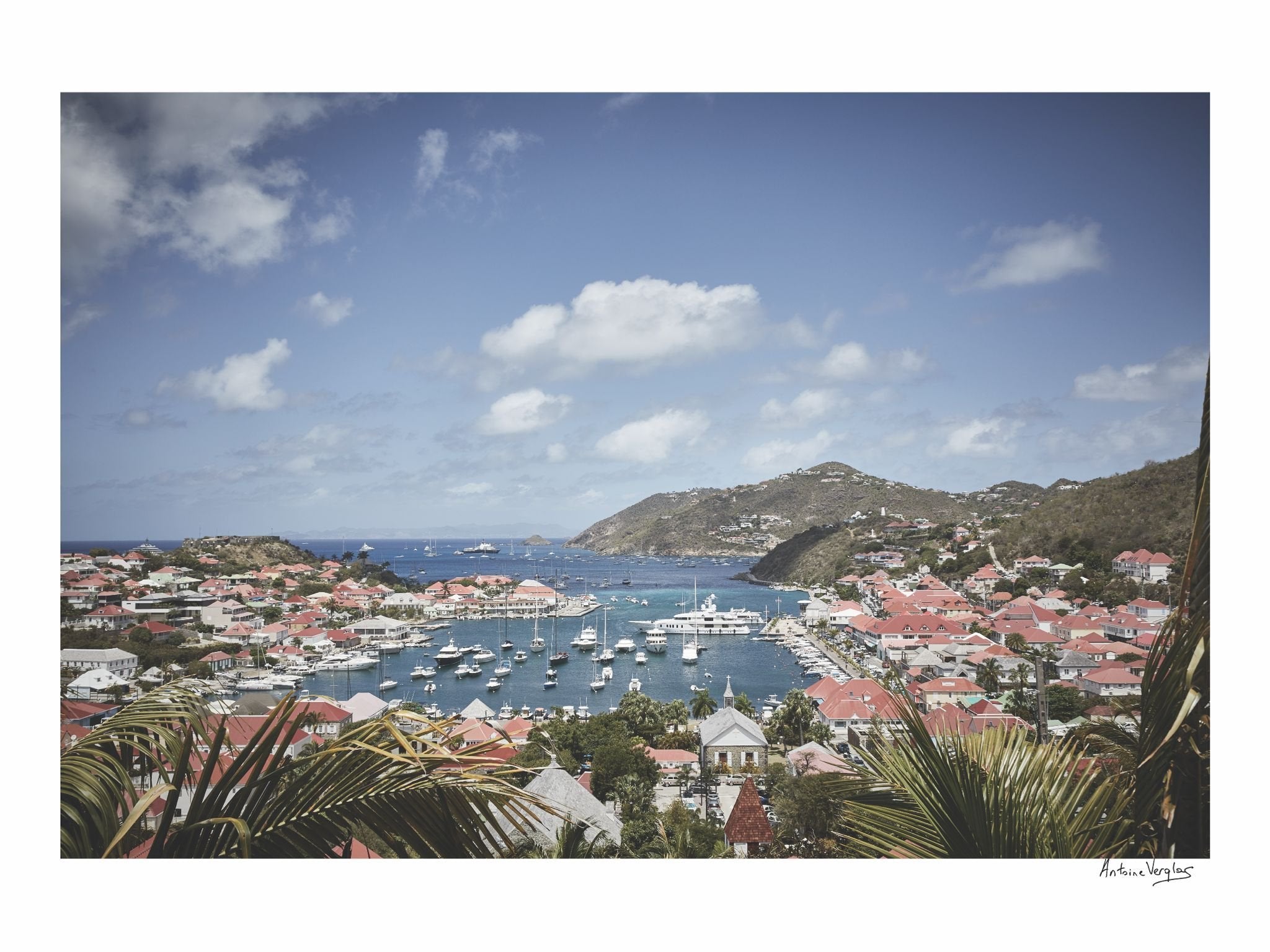 Gustavia Harbor by Antoine Verglas